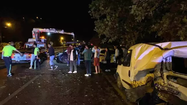 Zonguldak'ta trafik kazası: Bir kişi yaralandı