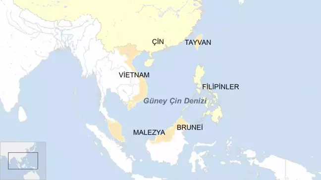 Çin ve Filipinler arasında Güney Çin Denizi'nde çarpışma