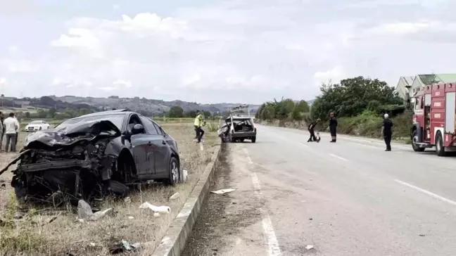 Sakarya'da trafik kazası: 1 ölü, 1 yaralı