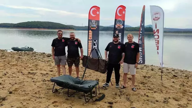 III. Internatıonal Ömerli Carp Cup Sportif Sazan Balığı Yakalama Yarışması Başladı