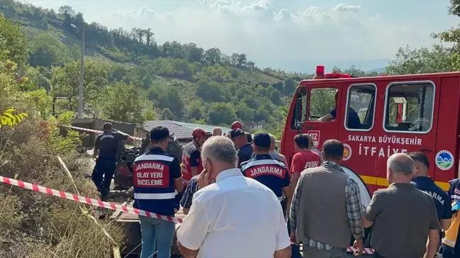 Sakarya'da traktör kazasında 2 kişi hayatını kaybetti