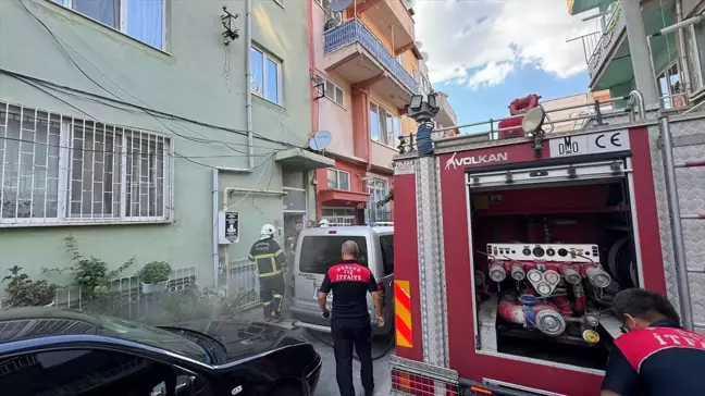 Burdur'da çamaşır makinesinden çıkan yangın söndürüldü