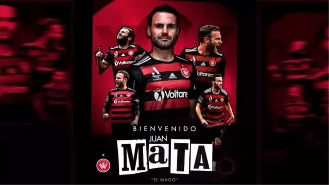 Avustralya ekibi Western Sydney Wanderers, Juan Mata'yı kadrosuna kattı