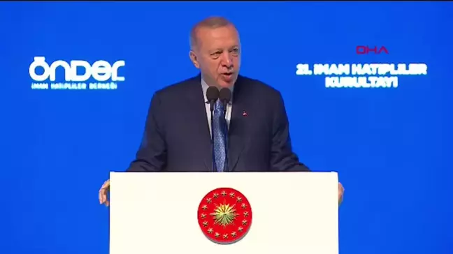 Cumhurbaşkanı Erdoğan, İmam Hatipliler Kurultayı'nda konuştu ve ordudaki istismarcılara tepki gösterdi