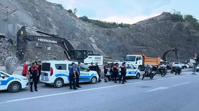 Samsun'da taş ocağı patlaması sonucu 4 kişi yaralandı