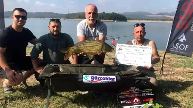 Eskişehir Olta Balıkçıları 3. İnternational Ömerli Carp Cup'ta 3. oldu