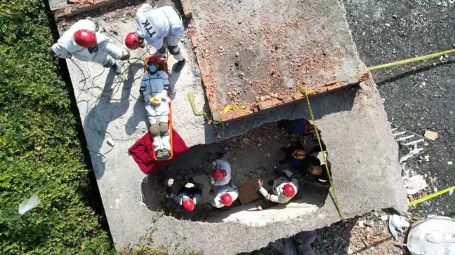 Zonguldak'ta Maden Kurtarma Tatbikatı Gerçekleştirildi