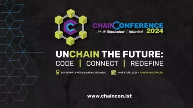 Türkiye'nin önemli blockchain etkinliklerinden Chain Conference için geri sayım başladı!