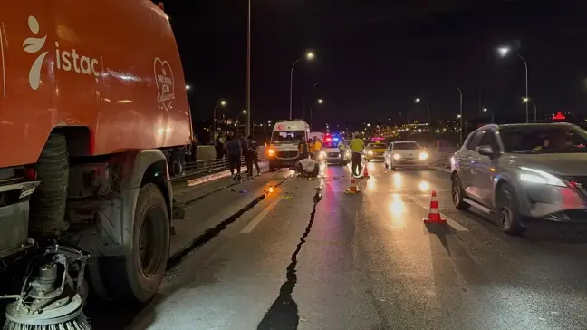 Haliç Köprüsü'nde Motosiklet Kazası: Sürücü Hayatını Kaybetti