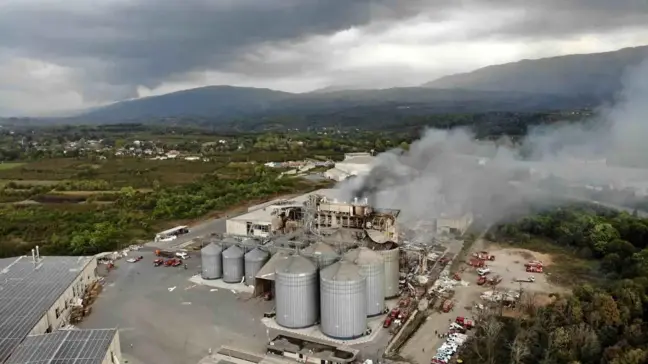 Hendek'teki Fabrika Patlamasında 30 Yaralı, 1 Ölü