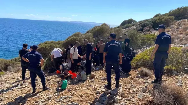 Kuşadası'nda 31 Düzensiz Göçmen Yakalandı