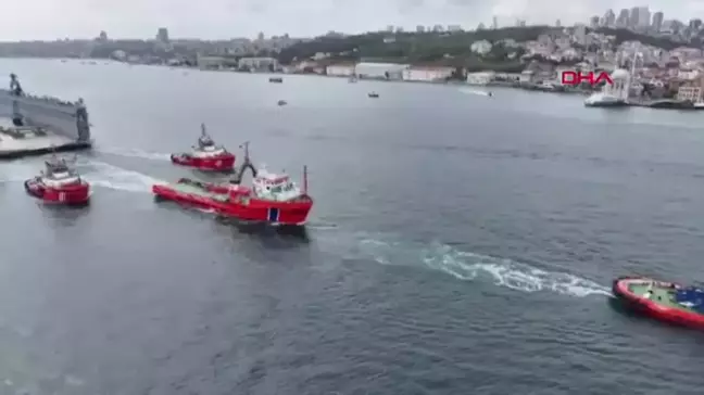 İstanbul Boğazı'ndaki Gem Trafigi Yeniden Açıldı