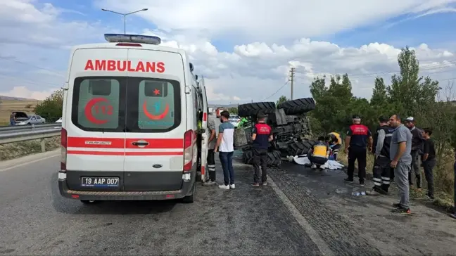 Traktör Kazasında 19 Yaşındaki Sürücü Hayatını Kaybetti