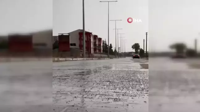 Mardin'de Sağanak Yağış ve Rüzgar Hayatı Olumsuz Etkiledi