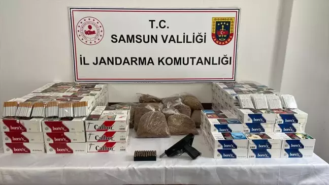 Samsun'un Ayvacık ilçesinde kaçakçılık operasyonu: 2 kişi yakalandı