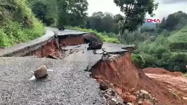 Rize'deki Sel Felaketi Çay Bahçelerini Vurdu