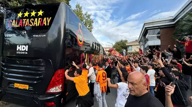 Galatasaray, Fenerbahçe Maçına Yola Çıktı