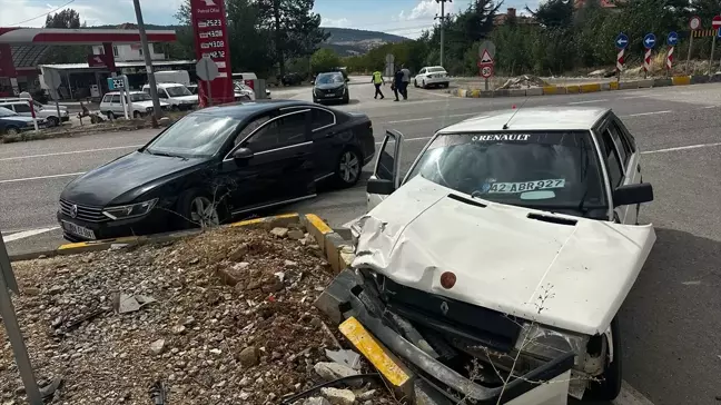 Yalvaç'ta Trafik Kazası: 2 Yaralı