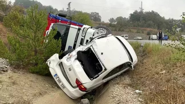 Bolu-Mudurnu Yolunda İki Farklı Trafik Kazası: 2 Yaralı