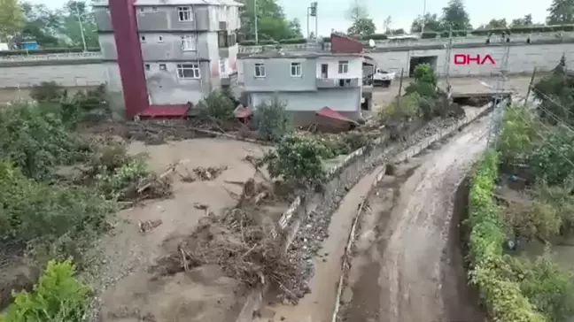 Trabzon'da Şiddetli Sağanak: 1 Ölü, Çok Sayıda Hasar