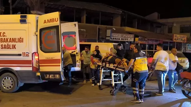 Hatay'da Motosiklet Kazası: 2 Yaralı