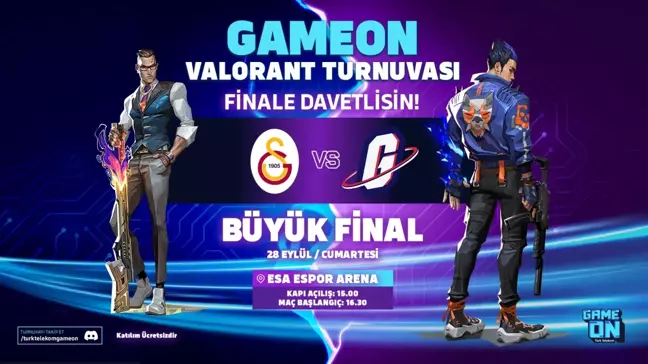 GAMEON Valorant Turnuvası'nda Final Heyecanı