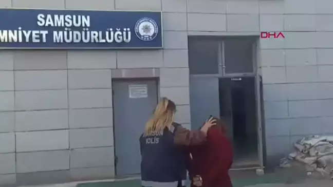 Samsun'da Uyuşturucu Ticareti Yapan Çift Yakalandı