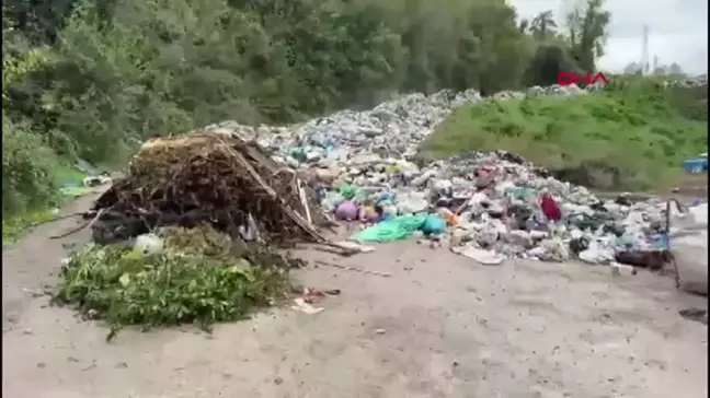 Bartın'da Vahşi Çöp Depolama Sorunu: Irmak Kenarındaki Yol Çöple Kaplandı