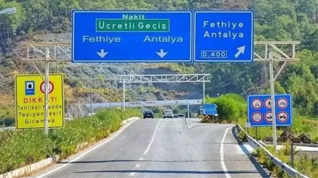 Göcek Tüneli'nde Geçiş Ücretine Üçüncü Zam Geldi