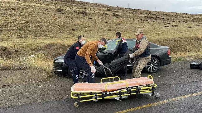 Erzurum'da Otomobilde Başından Vurulmuş Ceset Bulundu