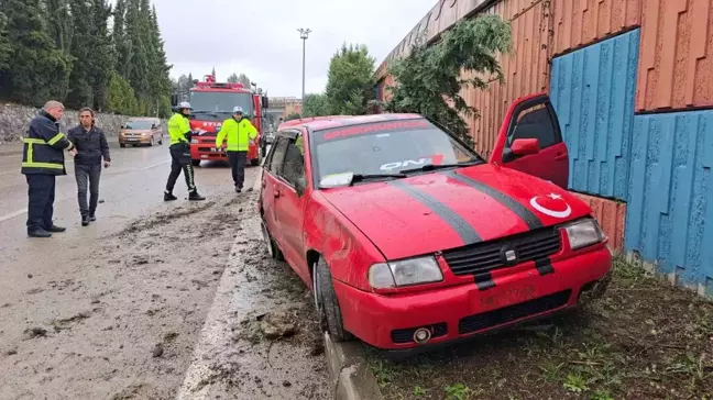 Karabük'te trafik kazaları : 2 yaralı