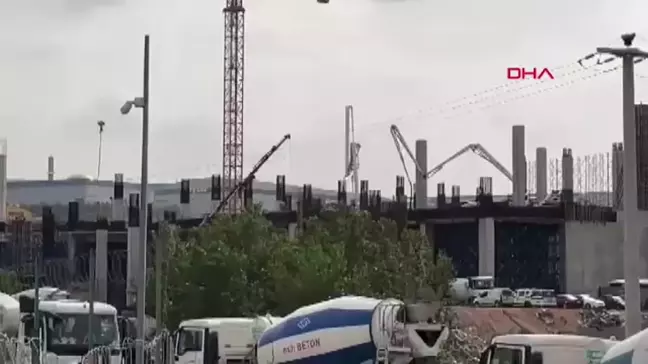 Çayırova'da Fabrika İnşaatında İşçi Kazası