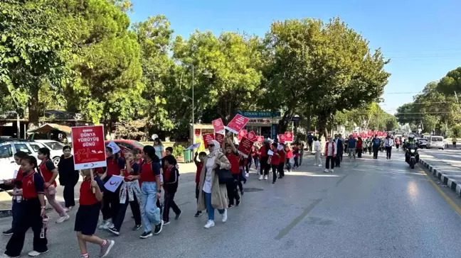 Dünya Yürüyüş Günü'nde Manisa'da Sağlıklı Yaşam Vurgusu