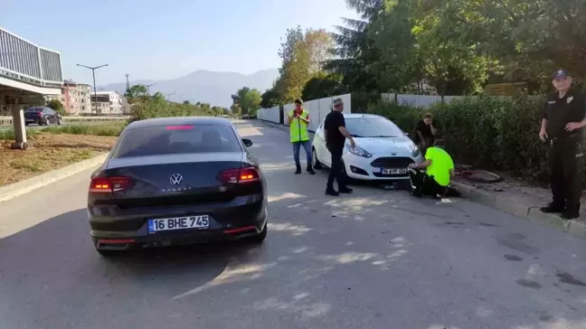 Bursa'da Trafik Kazası: Bisikletli Çocuk Ağır Yaralandı