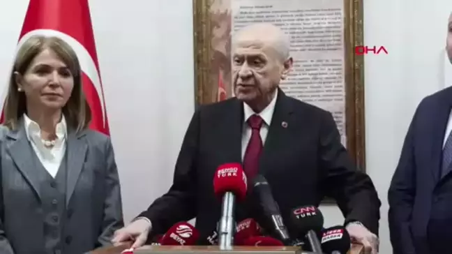 ANKARA MHP'li Bahçeli, partisinin 'Siyaset ve Liderlik Okulu'nun 20'nci Dönem Eğitim ve Öğretim Yılı Açılış Töreninde konuştu