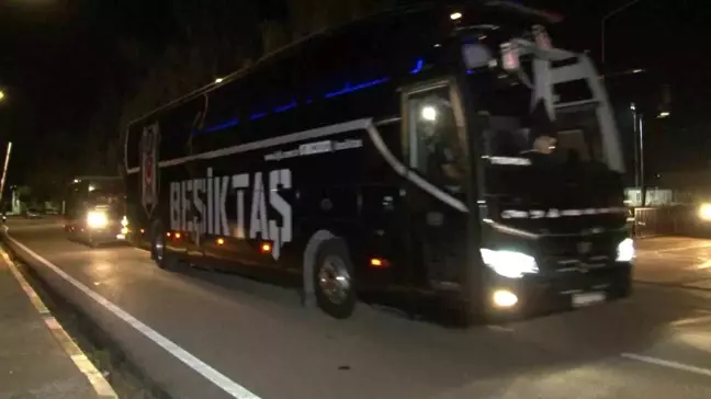 Beşiktaş, Gaziantep FK Maçı İçin Gaziantep'e Ulaştı