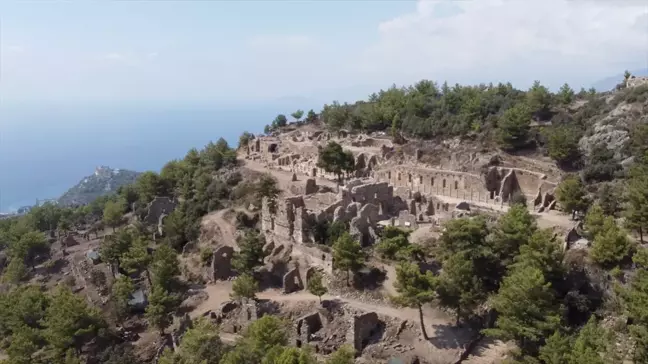 Syedra Antik Kenti'nde Gece Müzeciliği Uygulaması Başlatılıyor