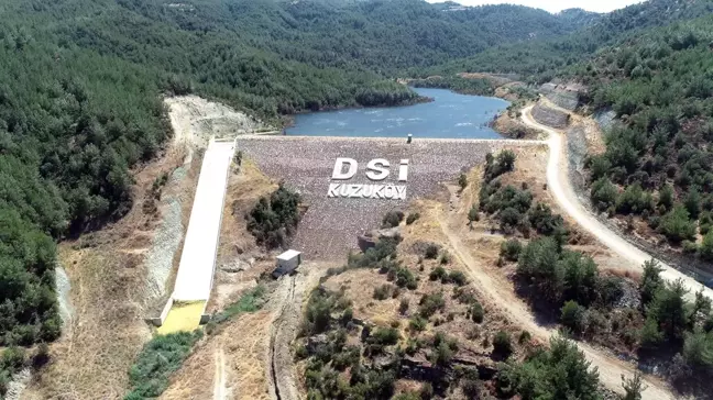 Manisa'da Kuzuköy Barajı'ndan Üreticilere Müjde