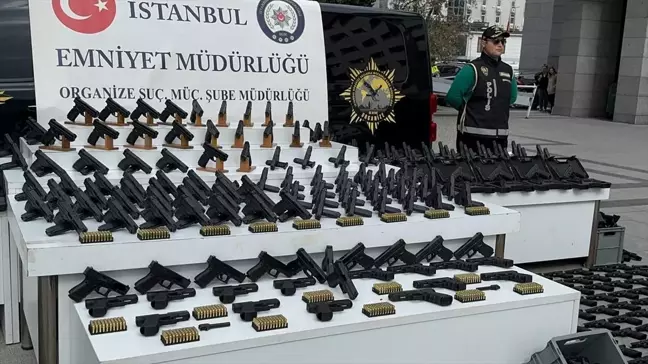 İstanbul'da Silah Kaçakçılığı Operasyonu: 9 Şüpheli Yakalandı