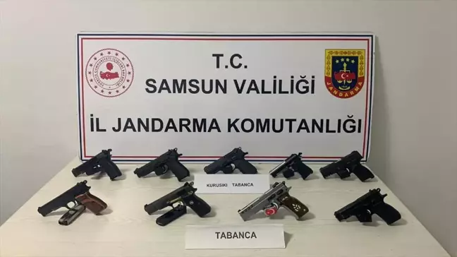 Samsun'da Kaçak Silah Ticareti Operasyonu: 7 Gözaltı