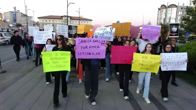 Sivas'ta Kadınlar Şiddete Karşı Ortak Ses Oldu