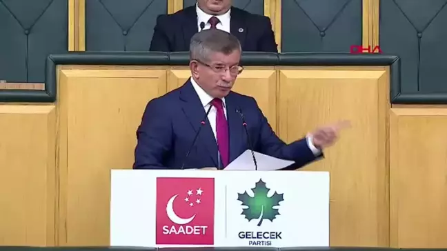 Ahmet Davutoğlu: Türkiye'de Ahlaki Çöküş Yaşanıyor