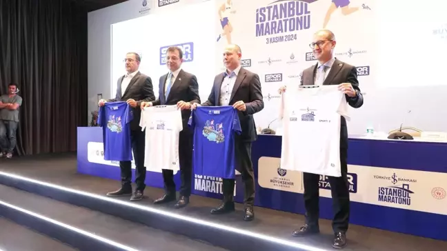 Türkiye İş Bankası 46'ncı İstanbul Maratonu'nun tanıtım toplantısı yapıldı