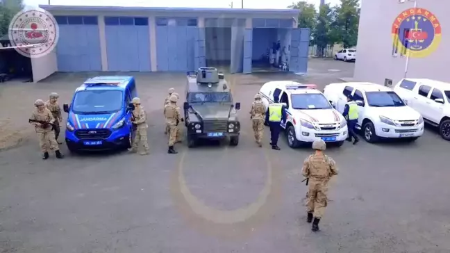 Erzurum Jandarma Komutanlığı'ndan Petrol Boru Hattı için Tatbikat