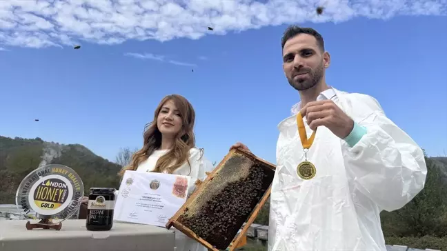 Zonguldaklı Çift, Kestane Balıyla Altın Ödül Kazandı