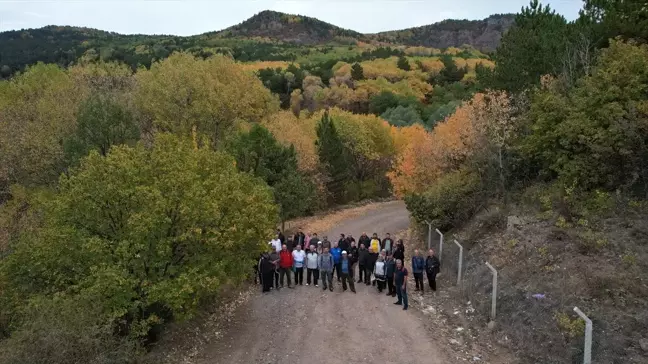 Ankara'nın Karagöl Tabiat Parkı Sonbahar Güzellikleriyle Ziyaretçilerini Ağırlıyor