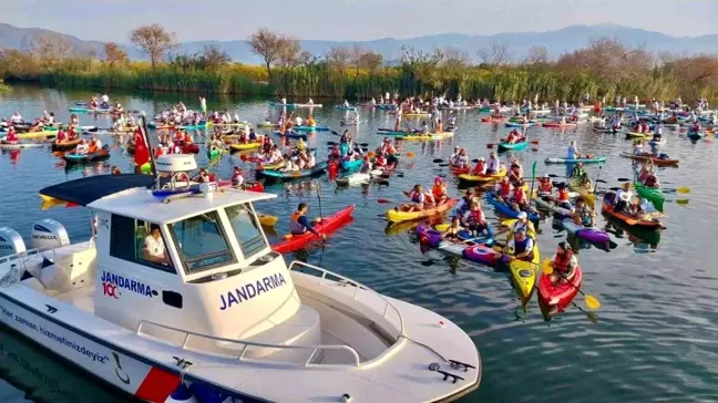 Paddlefast Caretta 2024 Kano Festivali'nde Jandarma Güvenliği