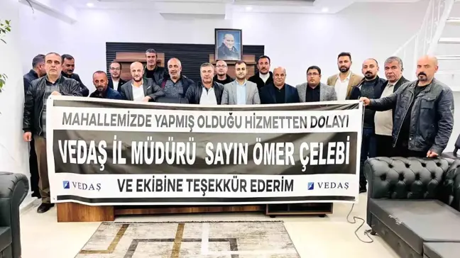 VEDAŞ'tan Bitlis'te Muhtar Ziyareti