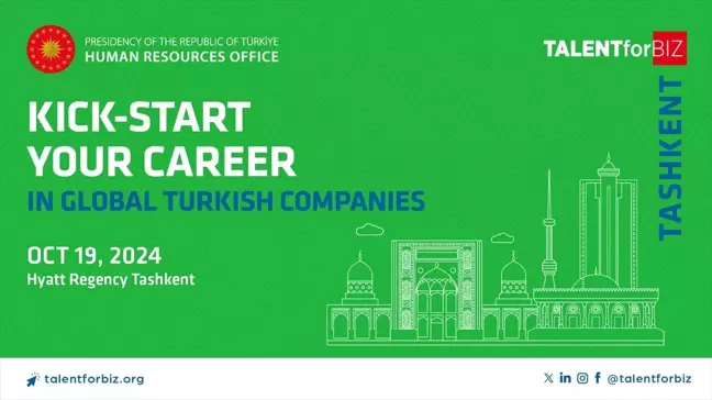 TalentforBIZ Kariyer Etkinliği Taşkent'te Başlıyor