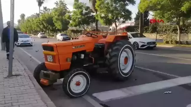 Gazipaşa'da Traktör-Otomobil Kazasında Bir Kişi Hayatını Kaybetti